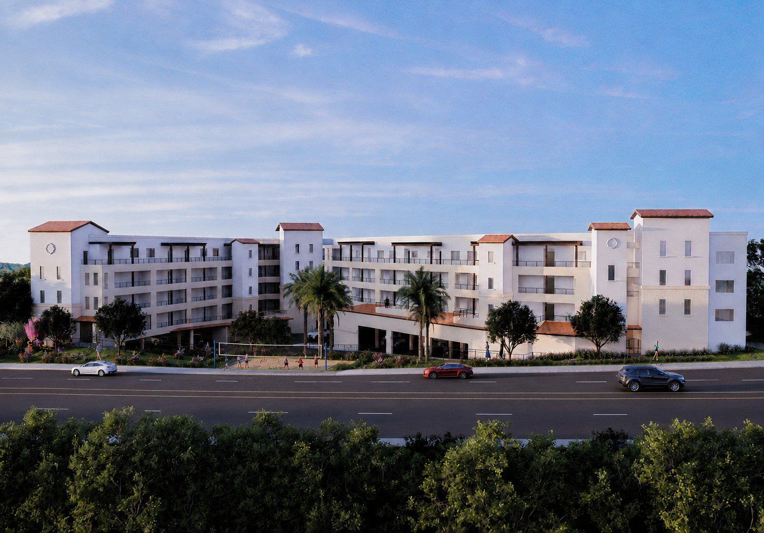 Sophie's Place rendering — street view